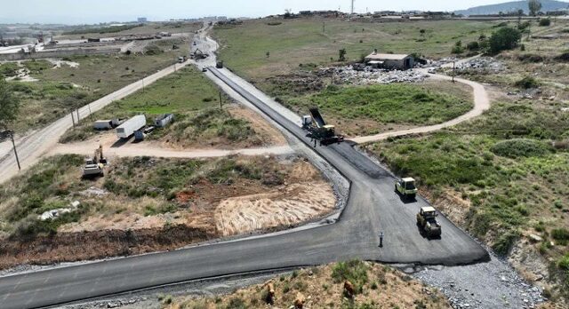 Gebze Kirazpınar’da üstyapı atağı