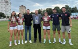 Körfezli Kadın Ragbiciler Avrupa'nın Zirvesinde