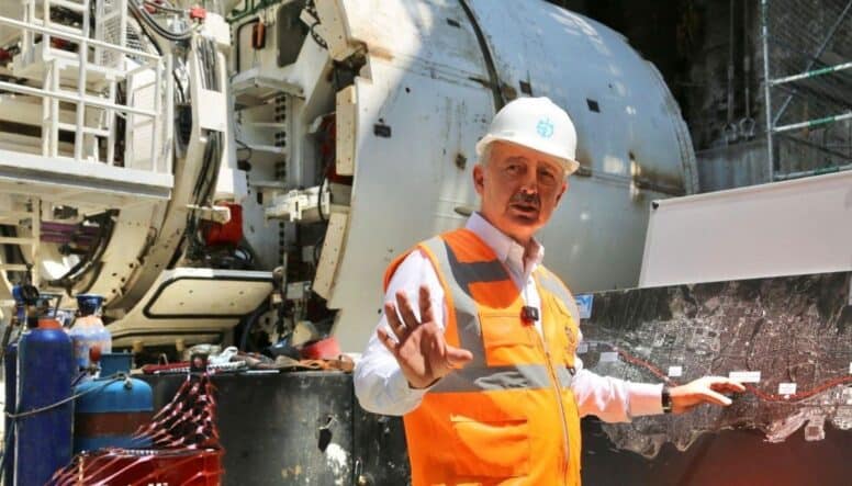 Körfezray Metrosu’nda ilk tünel kazısı başlıyor