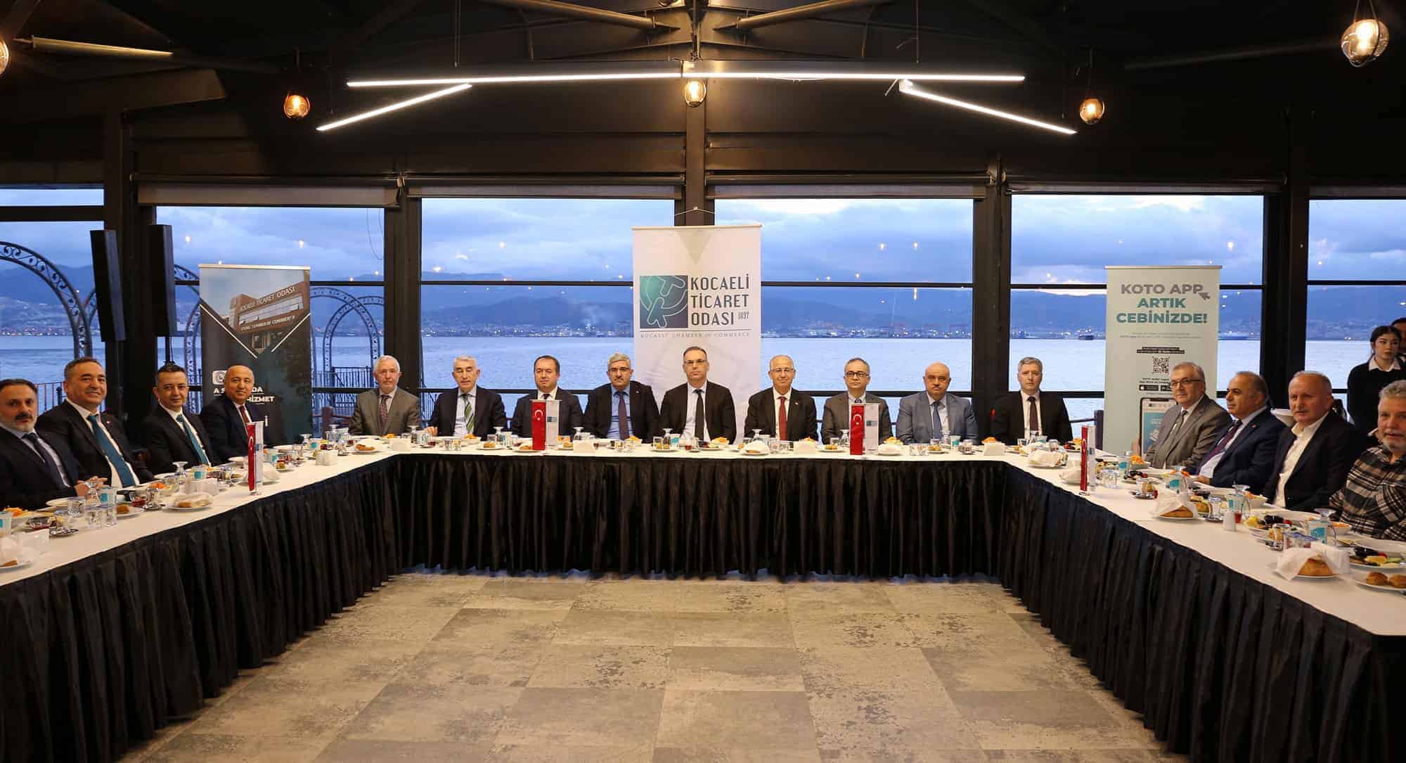 Kocaeli Ticaret Odası’nın Geleneksel İftar Programında Sektör Temsilcileri Birlikteydi