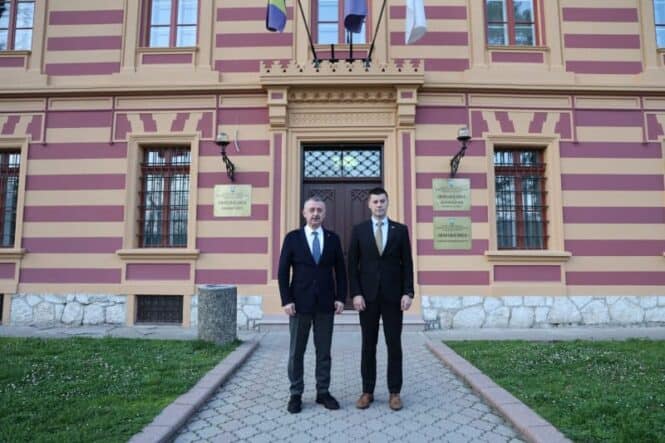 Başkan Büyükakın’dan Bosna’da resmi temaslar