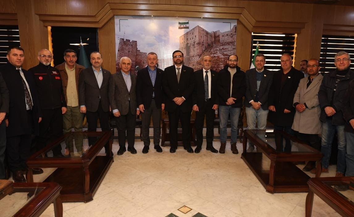 Başkan Tahir Büyükakın, Halep’te Yerel Temaslarda ve Kardeşlik Sofrası’nda Buluştu