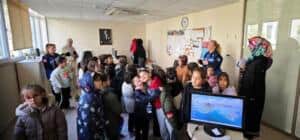 Türkan Dereli İlkokulu öğrencileri zabıta mesleğini uygulamalı olarak tanıdı