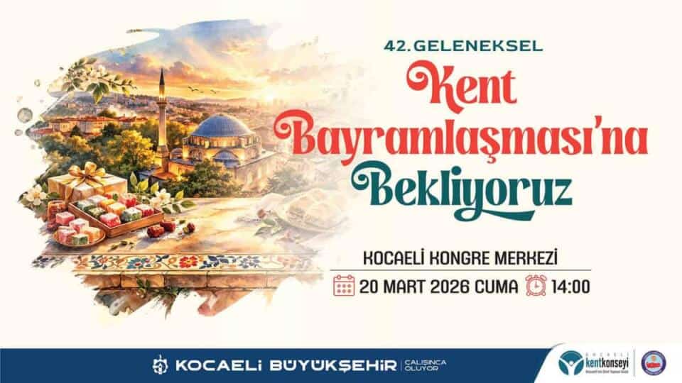 Kocaeli'de Bayramlaşma Programında Şehir Protokolü Bir Araya Geldi