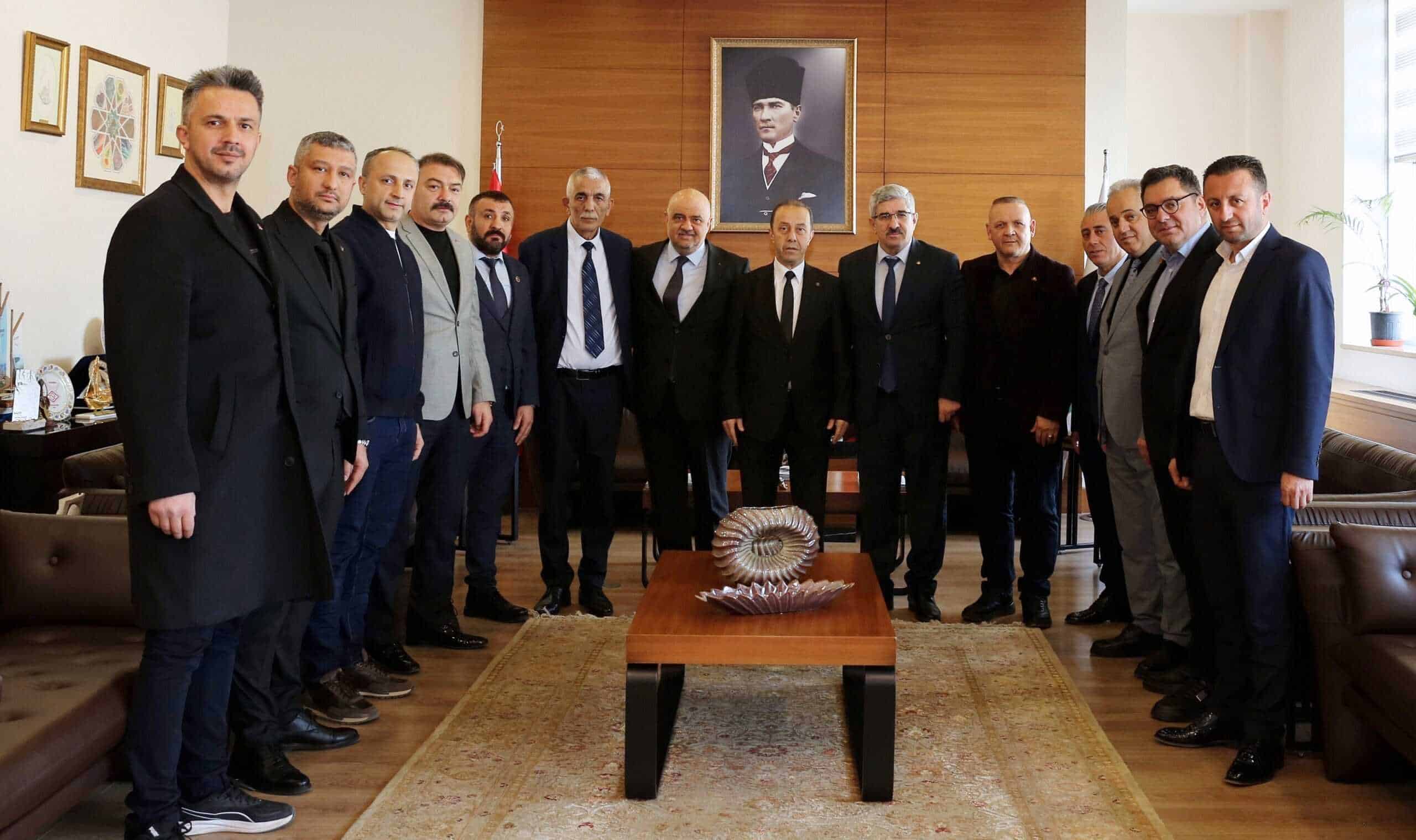 MHP İl Başkanı Akın ve Yönetimi’nden KOTO’ya ziyaret