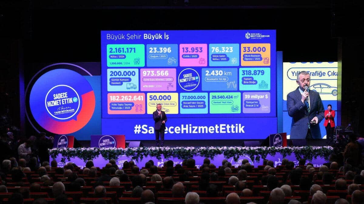 Tahir Büyükakın, Kocaeli'deki Proje Tanıtımında Vatandaşlara Teşekkür Etti