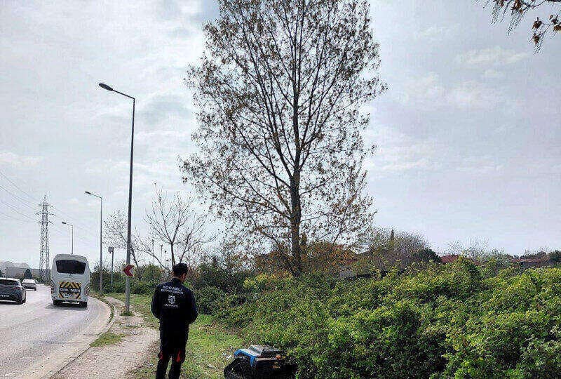Kocaeli’de Çalı Canavarı ile Zorlu Alanlarda Hızlı Temizlik ve Güvenli Ulaşım Sağlanıyor