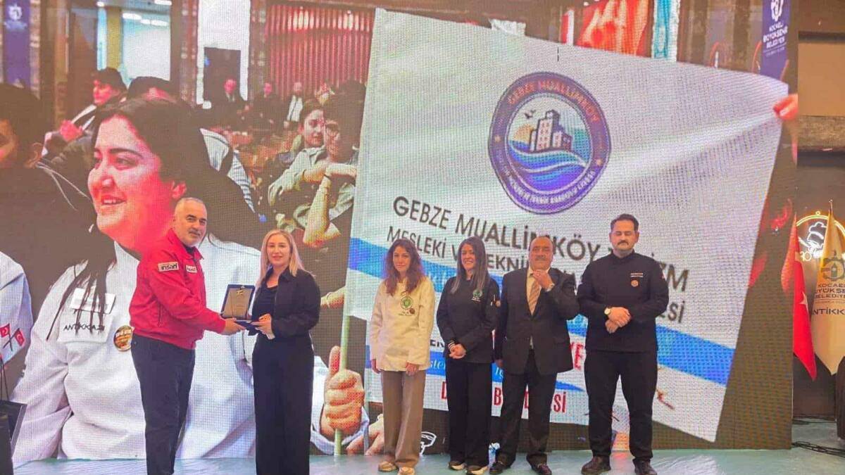 Gastro Genç 2026 Yarışmasında Kocaeli’nden Başarılı Okullar Ödüllendirildi