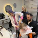 Kocaeli'de Gonca Engelsiz Yaşam Merkezi'nde Kaan'ın İlk Saç Kesimi Ailesi İçin Anlamlı Bir Anı Oldu