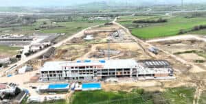 Kocaeli Körfez Sevindikli’de Yeni Spor Tesisi Projesinde Ana Bina Tamamlandı