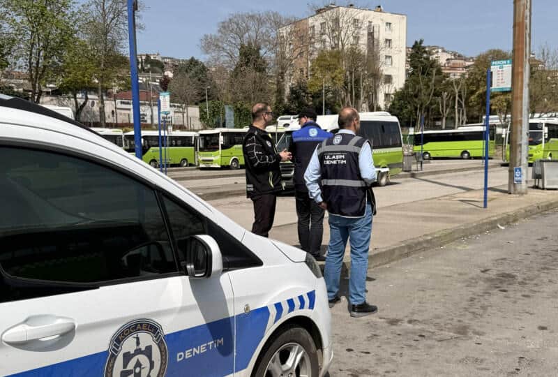 Kocaeli’de Toplu Taşıma Araçlarında 2.912 Denetimde 809 İhlale İşlem Uygulandı