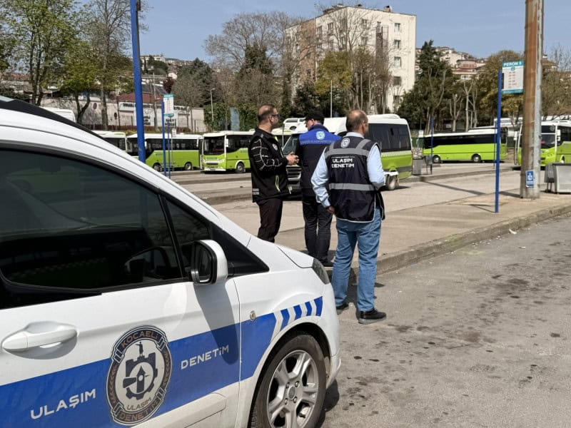 Kocaeli’de Toplu Taşıma Araçlarında 2.912 Denetimde 809 İhlale İşlem Uygulandı