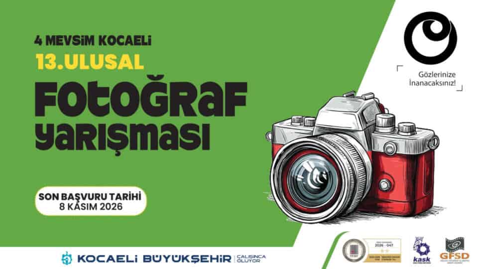 4 Mevsim Kocaeli 13. Ulusal Fotoğraf Yarışması Başvuruları Açıldı