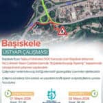 Başiskele D-130 Karayolu'nda Üstyapı Çalışması Nedeniyle Geçici Trafik Kapanışı 1-2 Mayıs'ta Uygulanacak