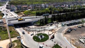 Kartepe Tramvay Hattı’nda İlk Durak Birleşti, Ray ve Altyapı Çalışmaları Devam Ediyor