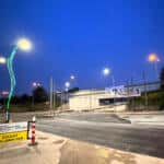 Kocaeli İzmit Vatan Caddesi Tramvay Kavşağında Gece Asfalt Çalışması Tamamlandı